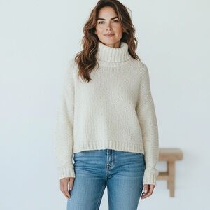J. Crew Marino Wool Blend Sweater